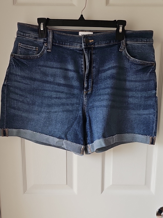 Sonoma Pants - Sonoma Dark Blue Rolled Hem Denim Shorts